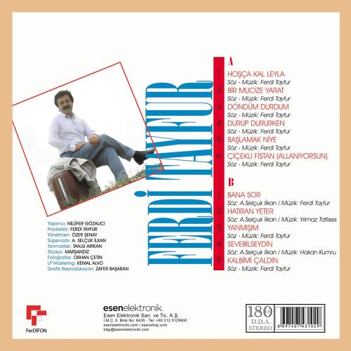 Ferdi Tayfur - Hoşça Kal (Plak) - Halkkitabevi