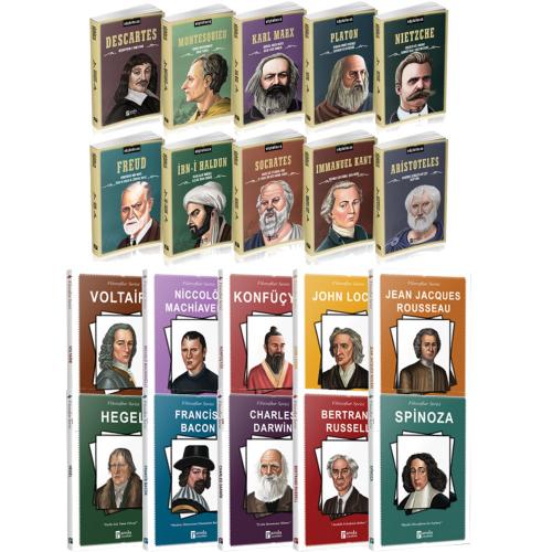 Filozoflar ve Düşünürler Seti 20 kitap - Halkkitabevi