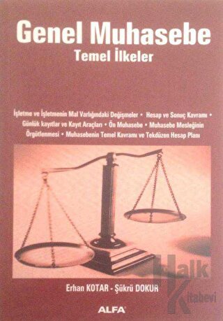 Genel Muhasebe Temel İlkeler