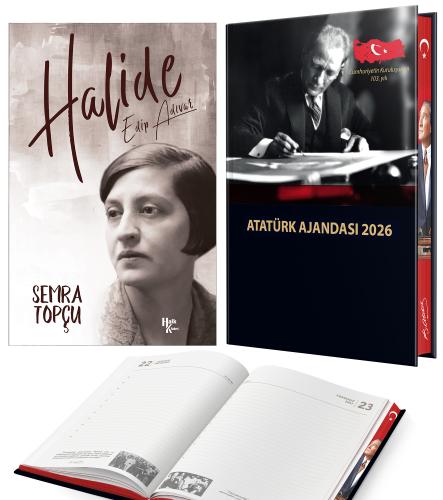 Halide - Semra Topçu ve 2026 Atatürk Ciltli Ajanda