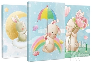 Hayal Tavşanı 3'lü Okul Defteri Seti