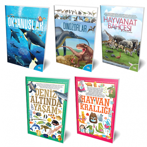 Hayvanlar Alemi 5 Kitap
