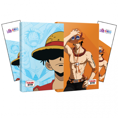 İkili Luffy-Ace Defter ve Ayraç - Halkkitabevi