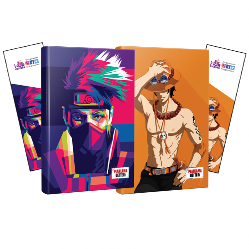 İkili Naruto-Ace Defter ve Ayraç - Halkkitabevi