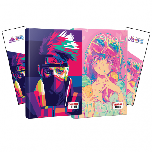 İkili Naruto-Icecream Defter ve Ayraç - Halkkitabevi