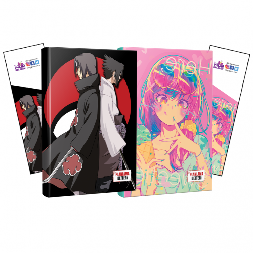 İkili Sasuke-Itachi-Icecream Defter ve Ayraç - Halkkitabevi