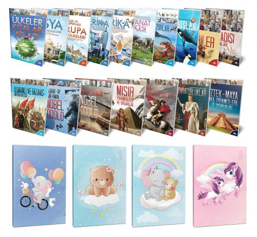 İlk Kütüphanem 17li Kitap Seti ve 4 Defter -6