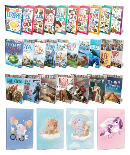 İlk Kütüphanem 27li Kitap Seti ve 4 Defter -6