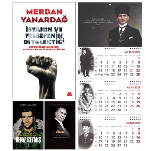 İsyanın ve Felsefenin Diyalektiği ve Bitmeyen Deniz Gezmiş - Gazi Paşa Ajanda - Gazi Duvar Takvimi