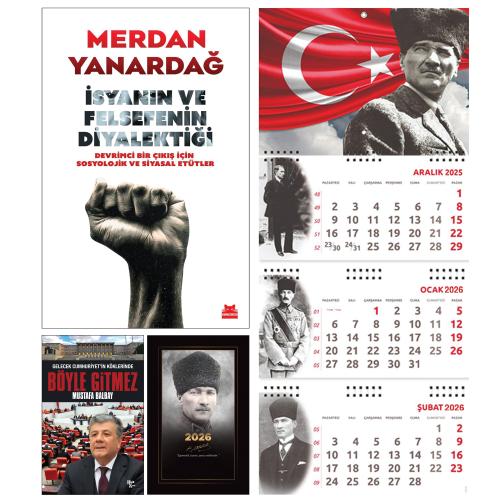 İsyanın ve Felsefenin Diyalektiği ve Böyle Gitmez - Komutan Ajanda - Ayyıldız Duvar Takvimi