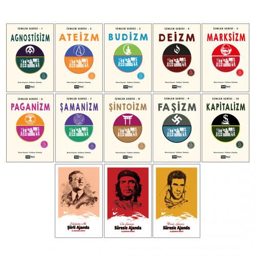 İzmler Seti 10 Kitap ve 3 Ajanda