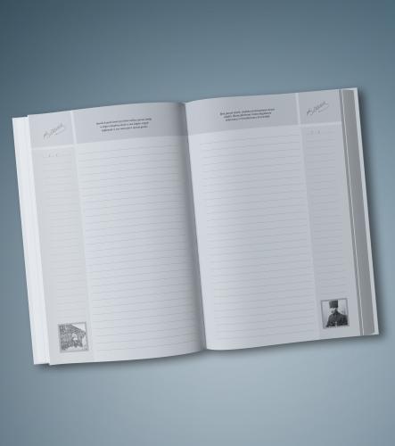 Önder 13,5x19,5cm Atatürk Planlama Defteri 128 Sayfa - Halkkitabevi