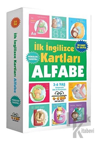 İlk İngilizce Kartları Alfabe