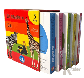 İlk Kitaplarım Seti 5 Kitap Kutulu Set (Ciltli) - Halkkitabevi