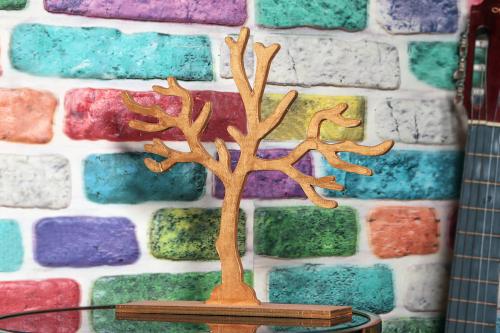 Hemera Altın Varaklı Takı Ağacı