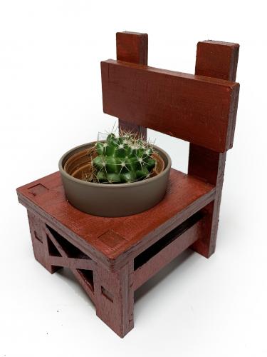 Lora Sandalye Kırmızı Çiçeklik - Halkkitabevi