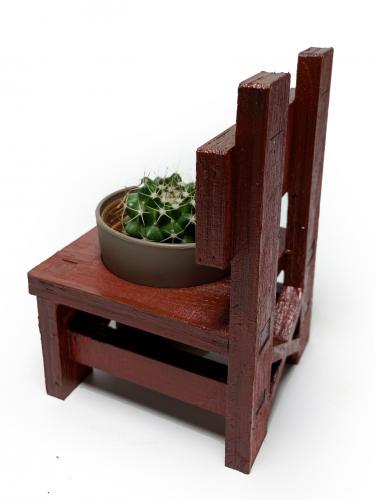 Lora Sandalye Kırmızı Çiçeklik - Halkkitabevi