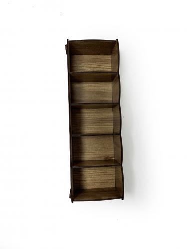 5 Gözlü Çekmece İçi Çoraplık - Akasya - Halkkitabevi