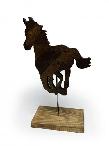 Ayaklı Ahşap Tonlamalı Midilli