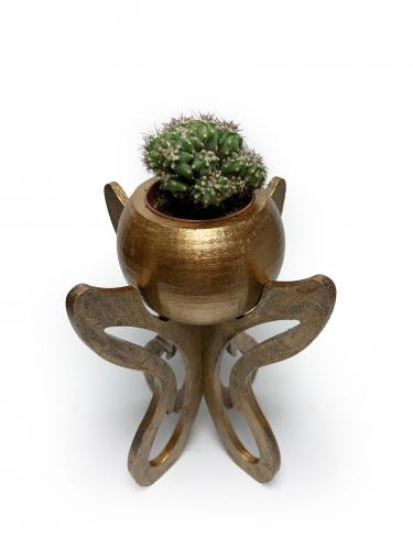 Marta Ayaklı Beton Saksı - Seri 1 - Halkkitabevi