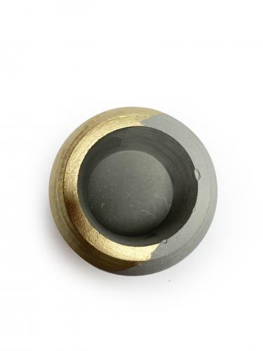 Çift Renkli Beton Küre Saksı - Halkkitabevi