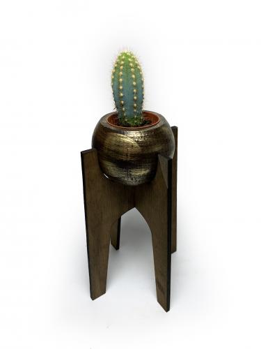 Akali Ayaklı Beton Saksı - Seri 1 - Halkkitabevi