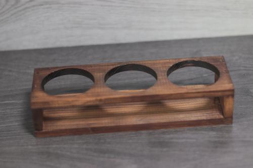 HK Dekor Lora 3'lü Beton Saksı ve Ahşap Stand - Halkkitabevi