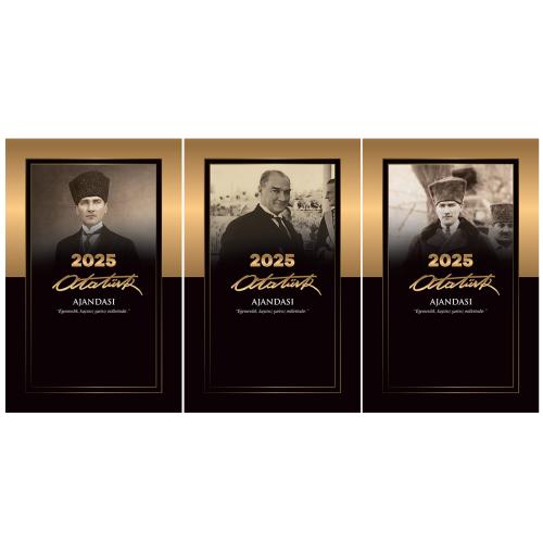 2025 Atatürk Ajanda Seti Kalpaklı Çankaya Cumhuriyet
