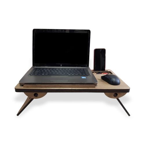 Katlanabilir Ahşap Dizüstü Bilgisayar Masası - Halkkitabevi