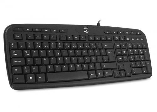 Everest KB-799 Siyah USB 1*USB Hub Q Multimedia Klavye