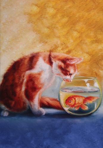 Kedi Rüyası 13,5x19,5cm Çizgili Defter 128 Sayfa - Halkkitabevi