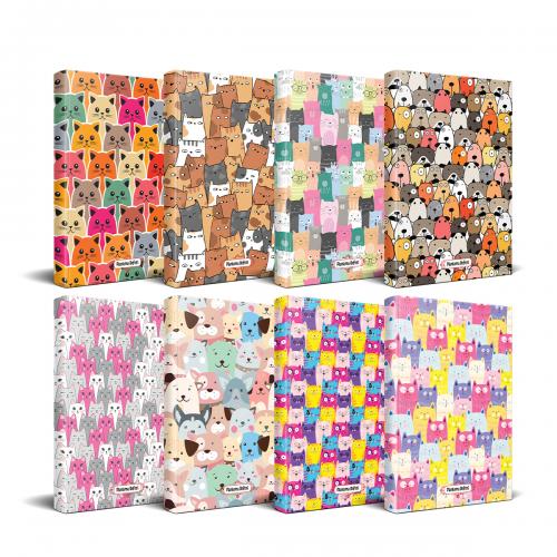 Kedi Temalı Planlama Defteri Seti - 8 Defter - Halkkitabevi