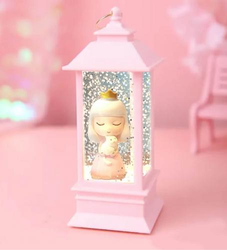 Kedili Kız Kar Küresi Gece Lambası