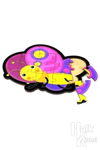 Kelebek Ahşap Puzzle 16 Parça