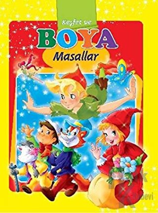 Keşfet ve Boya - Masallar - Halkkitabevi