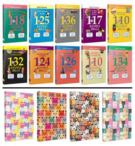 Keyifli Bilgiler 10 Kitap ve 4 Defter -4
