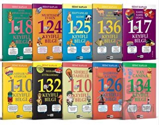 Keyifli Bilgiler Seti 10 Kitap Takım