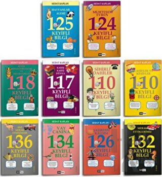 Keyifli Bilgiler Seti (10 Kitap Takım)