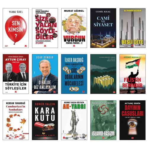 Kırmızıkedi Koleksiyonu - 3 (15 Kitap Bir Arada)