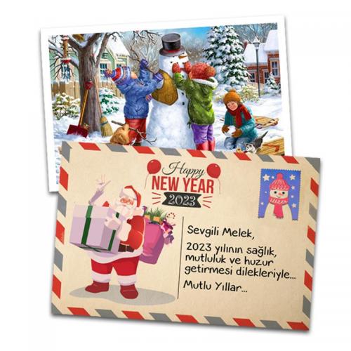 Kişiye Özel Kartpostallı -  Dünya Klasikleri Seti - 12 Kitap 2 Defter 