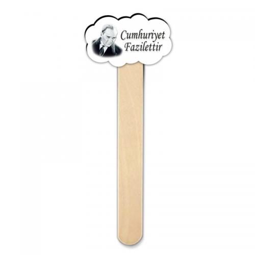 Kitap Ayracı - Renkli Atatürk Baskılı Model 6