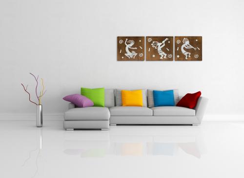 Kokopelli 3'lü Tablo , Seri 3 - Halkkitabevi