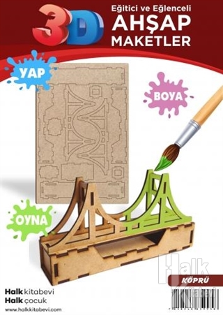 Köprü Ahşap Maket - Halkkitabevi