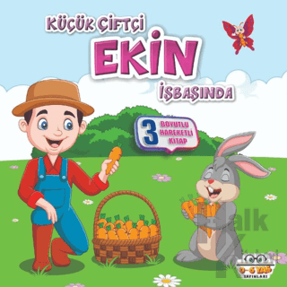 Küçük Çiftçi Ekin İşbaşında - Benim Canım Çiftliğim (Ciltli)