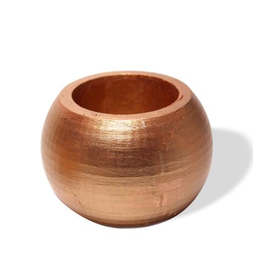 Küre Beton Saksı - Bakır - Halkkitabevi