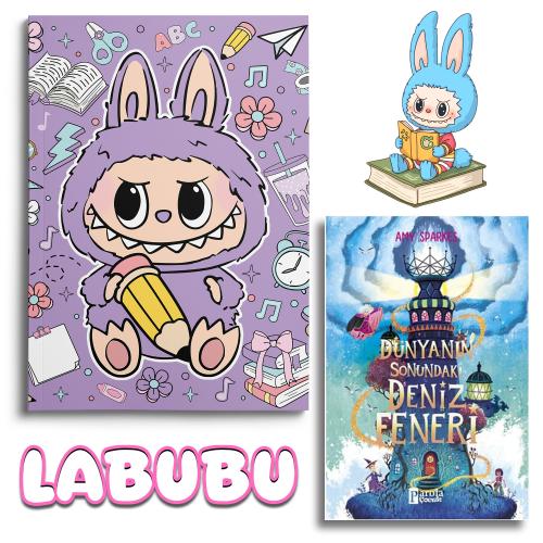 Labubu at School Defter ve Dünyanın Sonundaki Deniz Feneri - Amy Sparkes