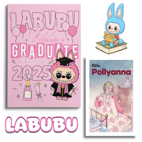 Labubu Graduate Defter ve Pollyanna Eleanor Porter
