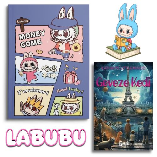 Labubu Lucky Defter ve Geveze Kedi - Kathyra Littlewood