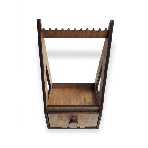 Lili Çekmeceli Ahşap Takı Standı Mini - Halkkitabevi