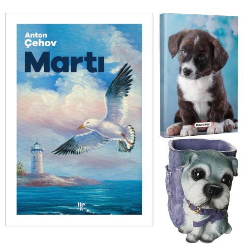 Martı - Anton Çehov ve Dekoratif Köpek Kalemlik - Minik Arkadaş Planlama Defteri